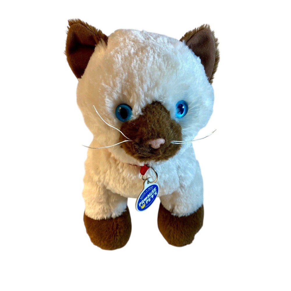 Siamese Promise Pets Ragdoll Kitty Build a Bear  BaB 14" Plush Cat Kitten